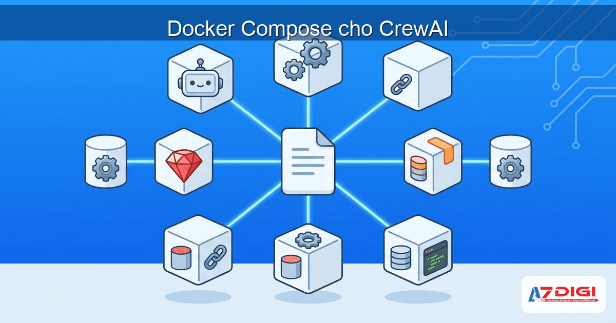 CrewAI + Docker: triển khai trên VPS chạy production 5 Docker Compose cho CrewAI