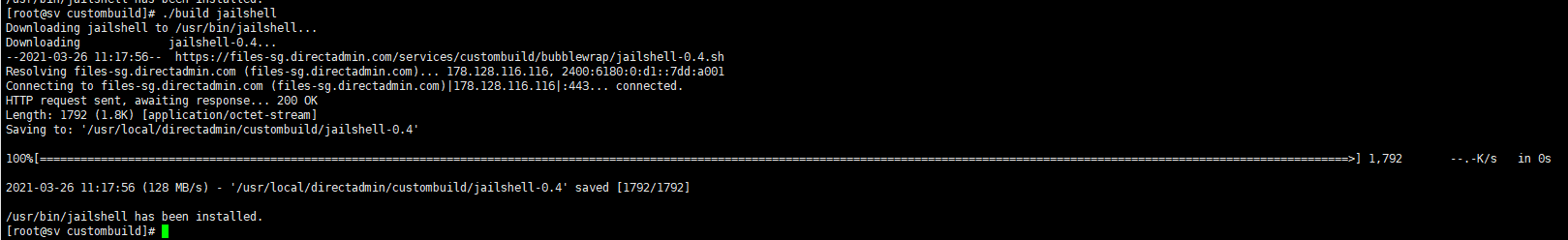 Hướng dẫn cấu hình Giới hạn quyền user Directadmin 1.6 3 1Capture 2