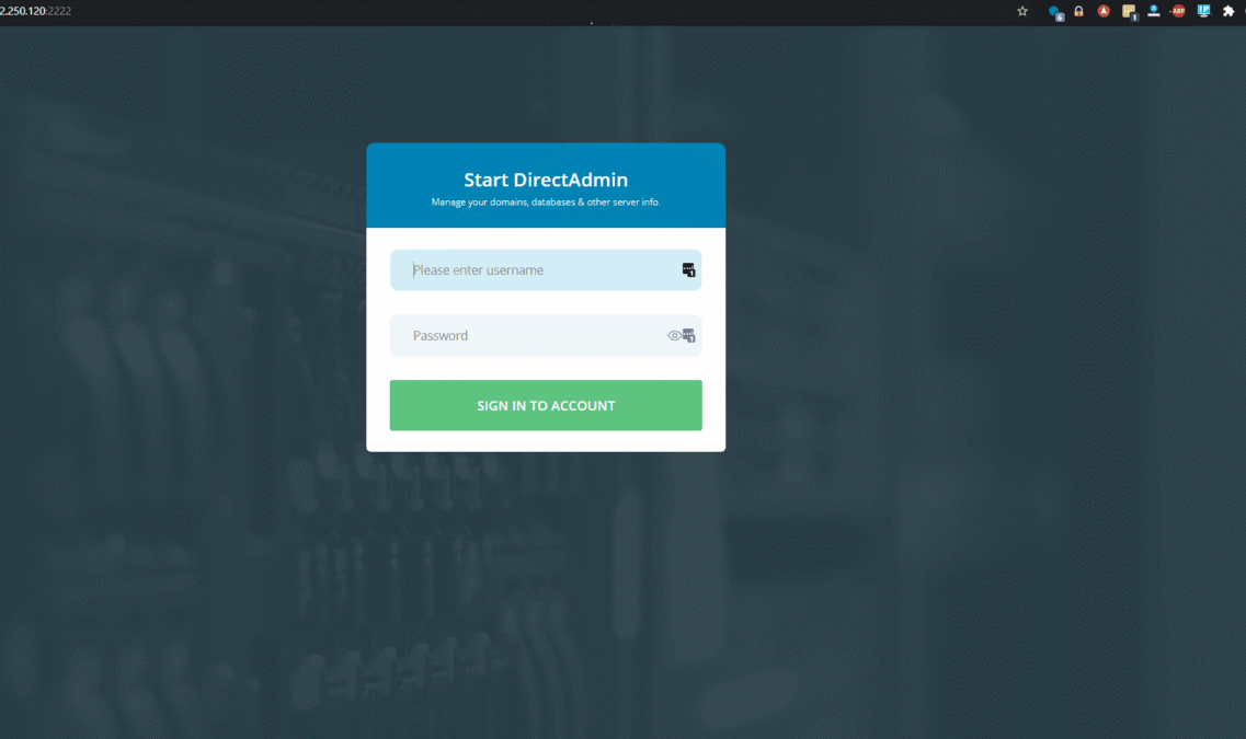 Hướng dẫn cấu hình Limit IP theo danh sách IP Directadmin 1.6 1 Hướng dẫn cấu hình Limit IP theo danh sách IP Directadmin 1.6