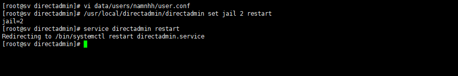 Hướng dẫn cấu hình Giới hạn quyền user Directadmin 1.6 6 6Capture 1