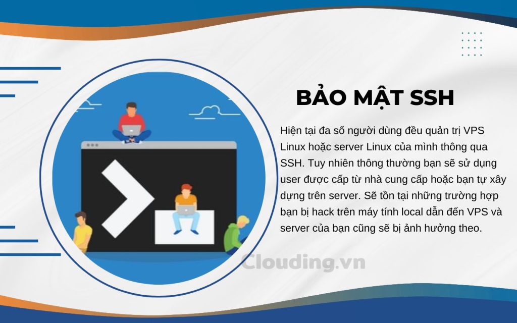 Cách tăng bảo mật cho VPS Linux: bảo mật ssh
