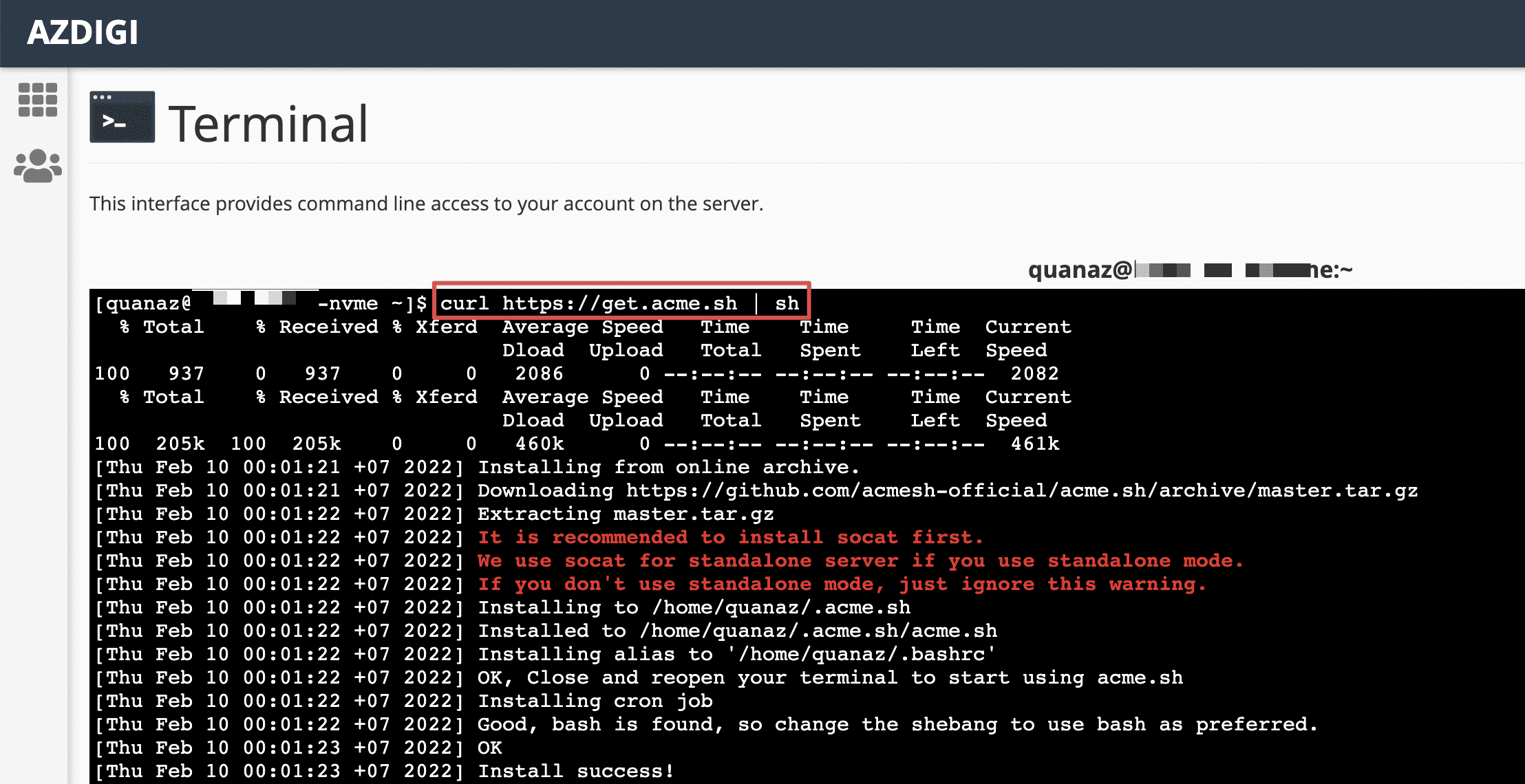 Cài đặt ZeroSSL trên cPanel 4 CleanShot 2022 02 10 at