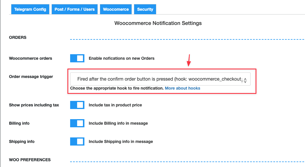 Thông báo đơn hàng Woocommerce qua Telegram 11 Thông báo đơn hàng Woocommerce qua Telegram