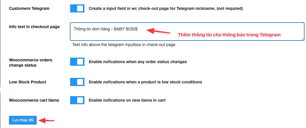 Thông báo đơn hàng Woocommerce qua Telegram 12 CleanShot 2022 04 21 at 13.27.11