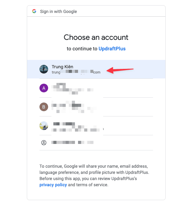 Backup dữ liệu WordPress lên Google Drive với UpdraftPlus 6 CleanShot 2022 05 06 at 22.49.21