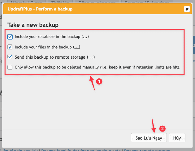 Backup dữ liệu WordPress lên Google Drive với UpdraftPlus 11 CleanShot 2022 05 06 at 23.26.43 1