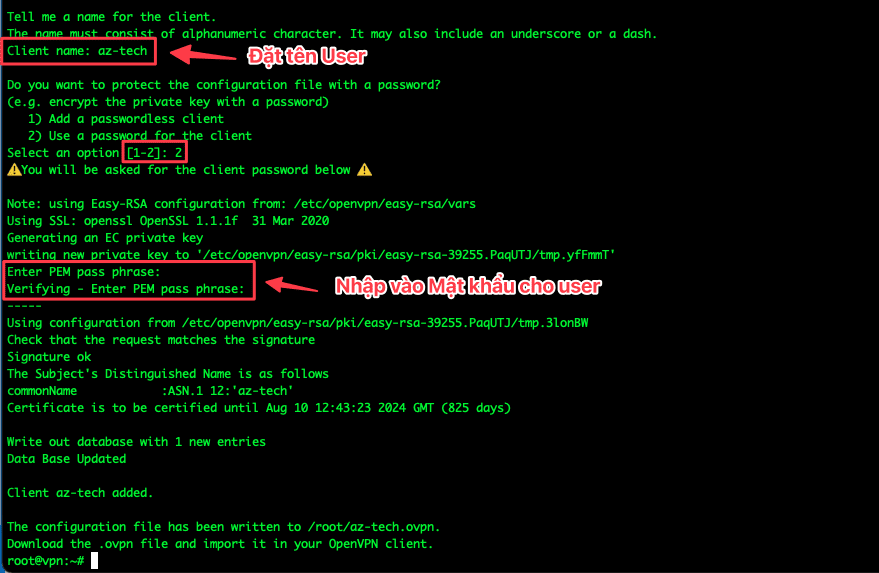 Hướng dẫn cài đặt OpenVPN trên server Linux 4 cài đặt OpenVPN trên Ubuntu 20.04