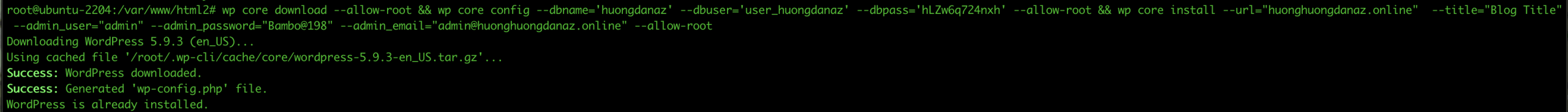 Hướng dẫn cài WordPress với LEMP trên Ubuntu 22.04 9 CleanShot 2022 05 18 at 10.30.45@2x scaled