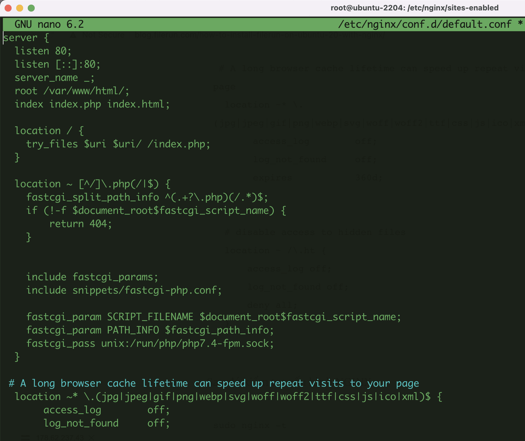 Hướng dẫn cài đặt FileRun trên Ubuntu 22.04 6 CleanShot 2022 05 19 at