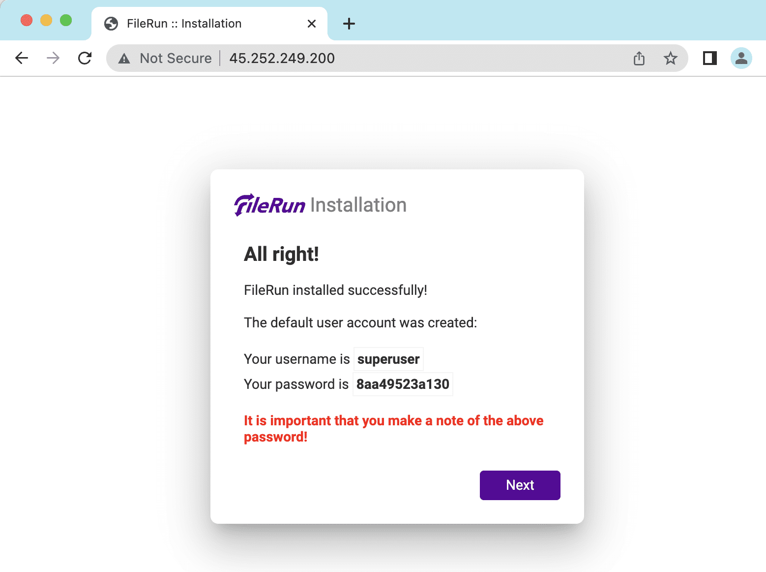 Hướng dẫn cài đặt FileRun trên Ubuntu 22.04 12 CleanShot 2022 05 19 at