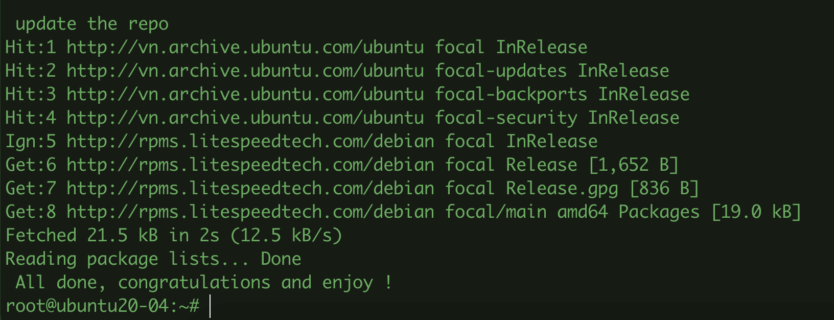 Hướng dẫn cài đặt LOMP Stack trên Ubuntu 20.04 2 CleanShot 2022 05 31 at