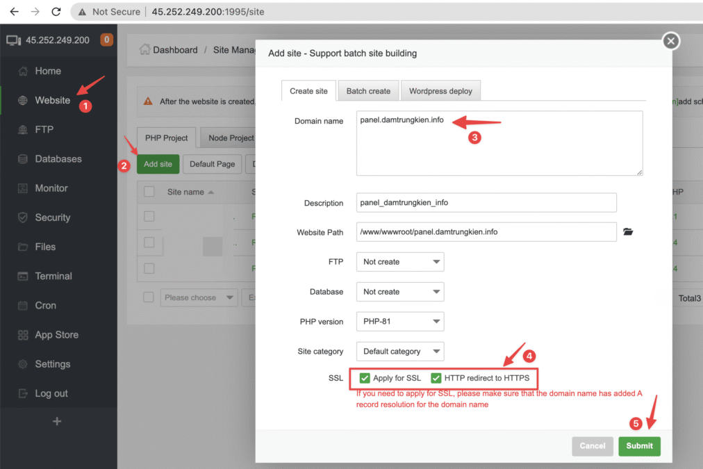 Hướng dẫn thay đổi Hostname cho aaPanel 1 Hướng dẫn thay đổi Hostname cho aaPanel