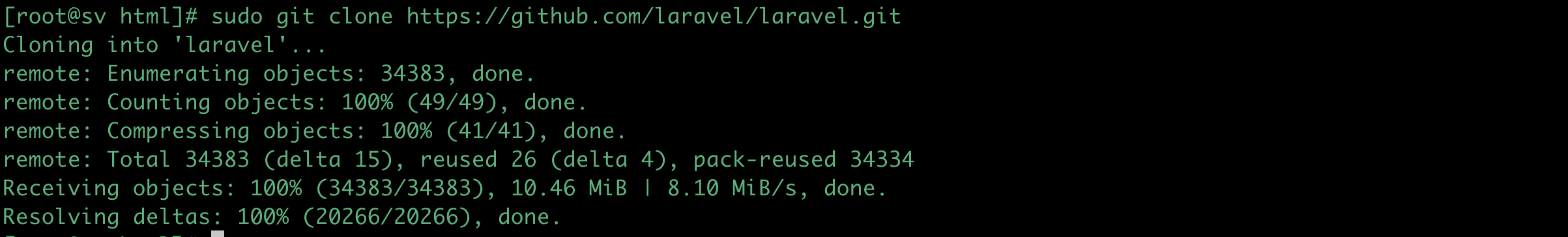 Cài đặt Laravel với Nginx trên Centos 7 (LEMP) 3 CleanShot 2023 12 05 at