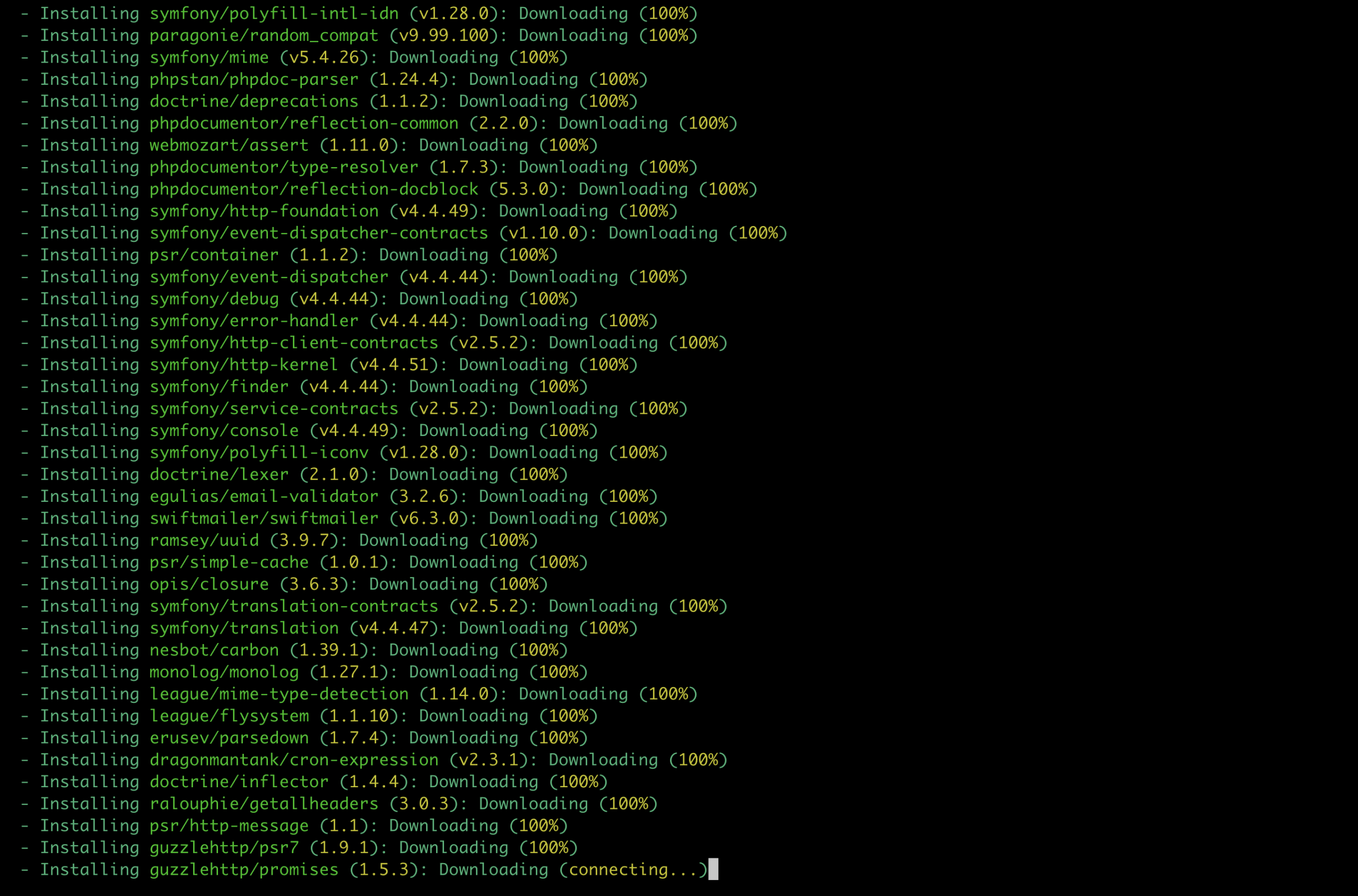 Cài đặt Laravel với Nginx trên Centos 7 (LEMP) 5 CleanShot 2023 12 05 at 17.56.14@2x scaled