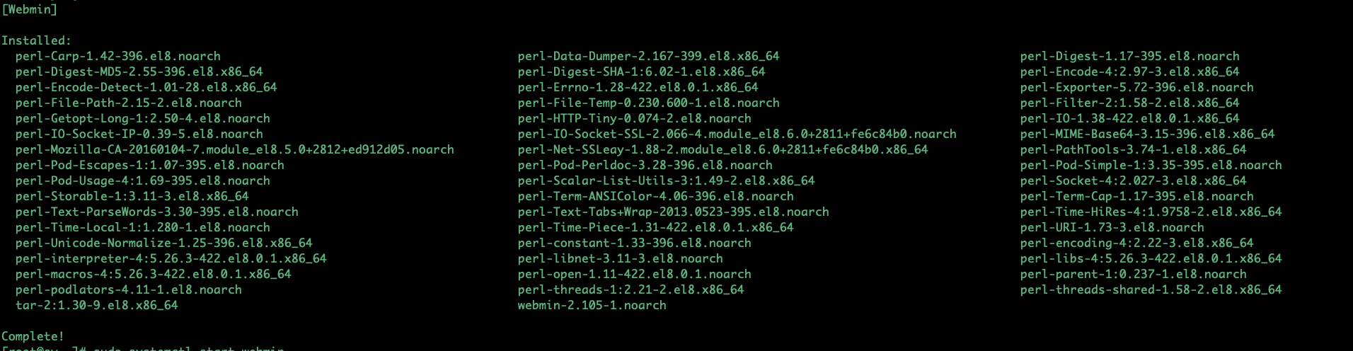 Hướng dẫn cài Webmin lên Almalinux 4 CleanShot 2023 12 15 at 20.37.42