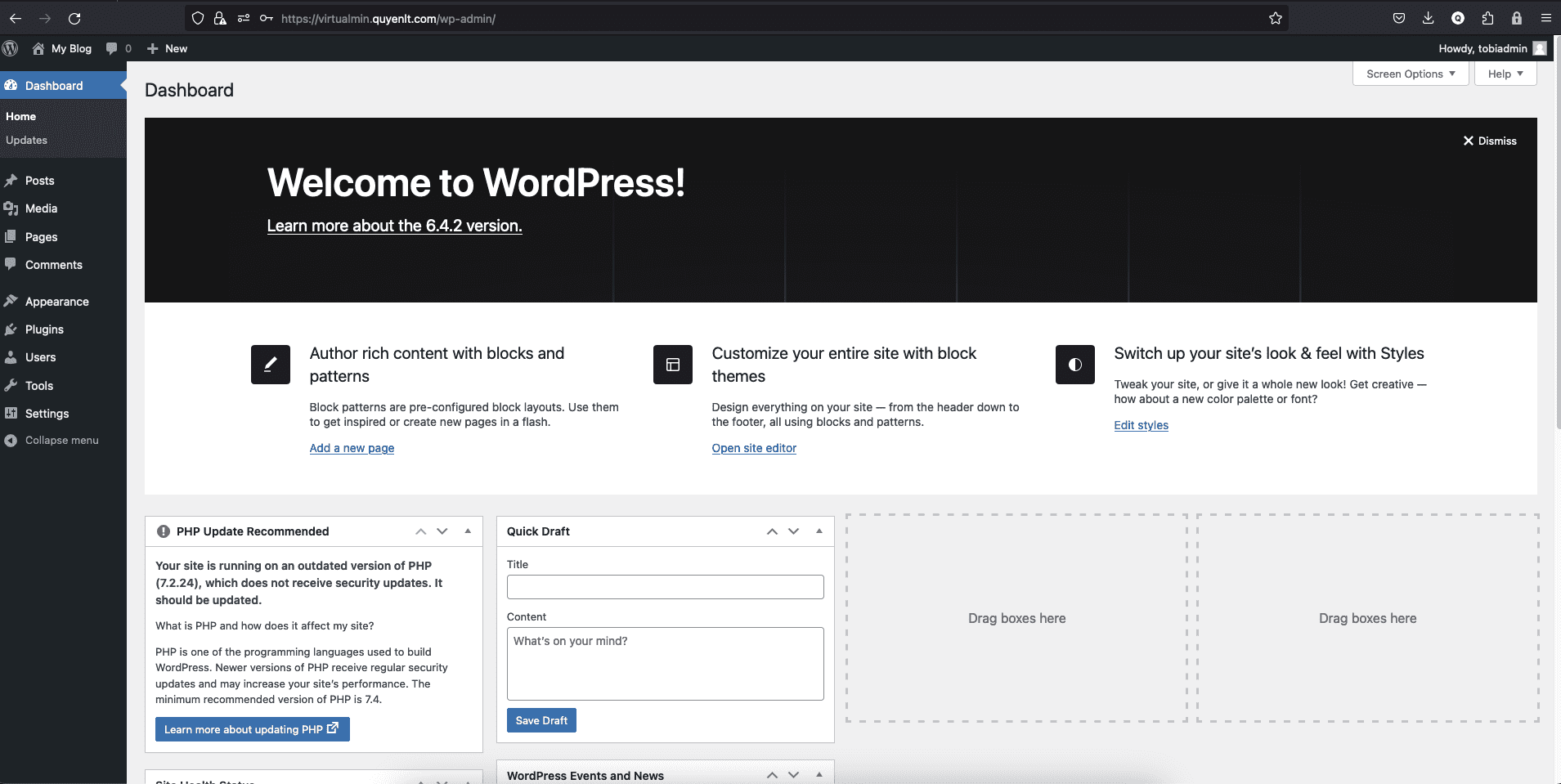 Cài WordPress tự động với Install Scripts trên Virtualmin 10 CleanShot 2023 12 19 at 18.12.48