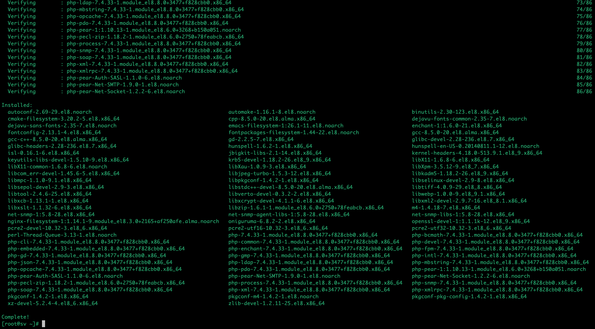 Hướng dẫn thay đổi PHP hệ thống Webmin trên Almalinux 10 CleanShot 2023 12 20 at 14.59.22