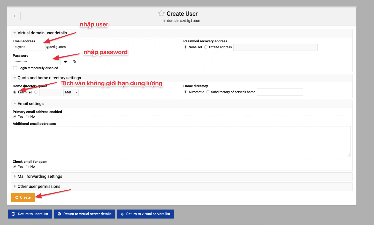 Hướng dẫn tạo và đăng nhập email trên Virtualmin 6 CleanShot 2023 12 20 at 21.02.50