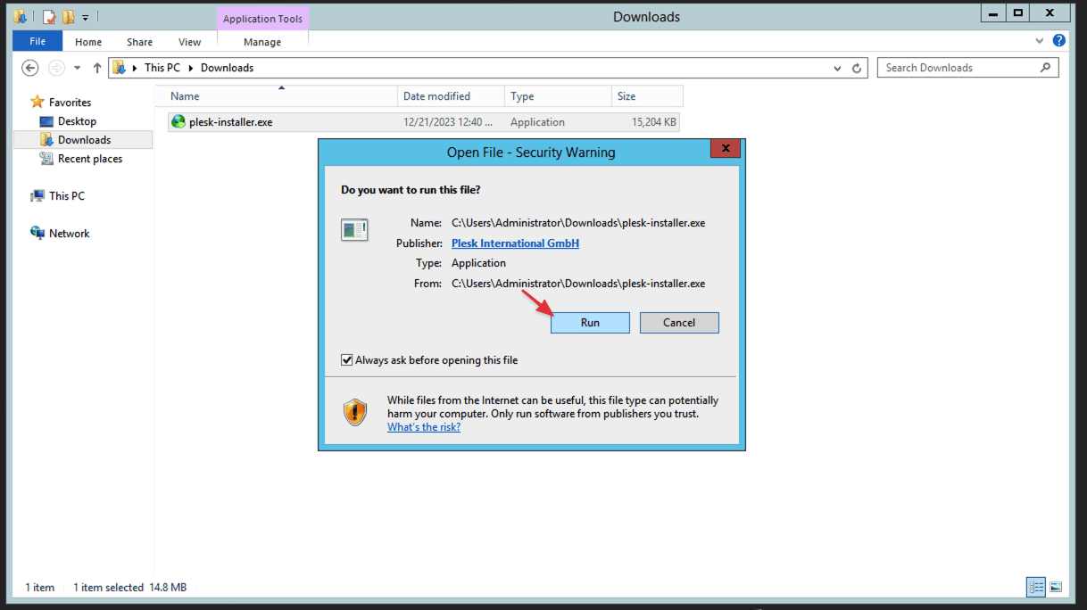 Hướng dẫn cài đặt Plesk trên Windows Server 2012R2 4 CleanShot 2023 12 21 at 00.41.01