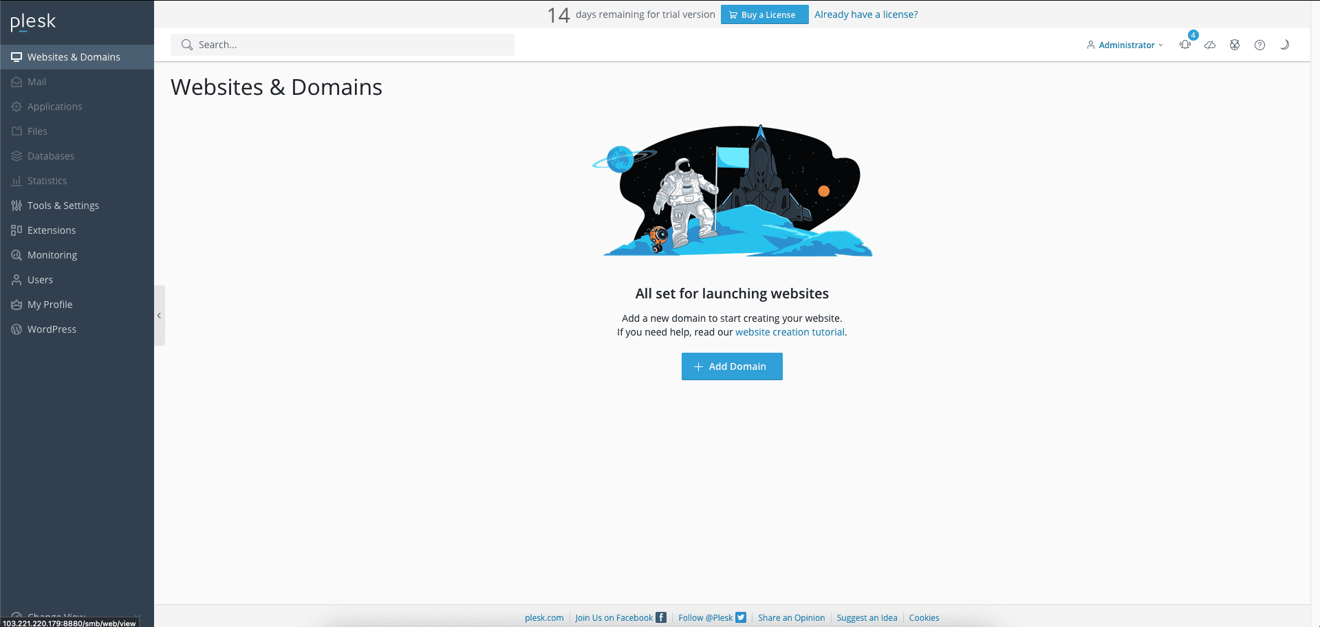 Hướng dẫn cài đặt Plesk trên Windows Server 2012R2 15 CleanShot 2023 12 21 at 01.43.59