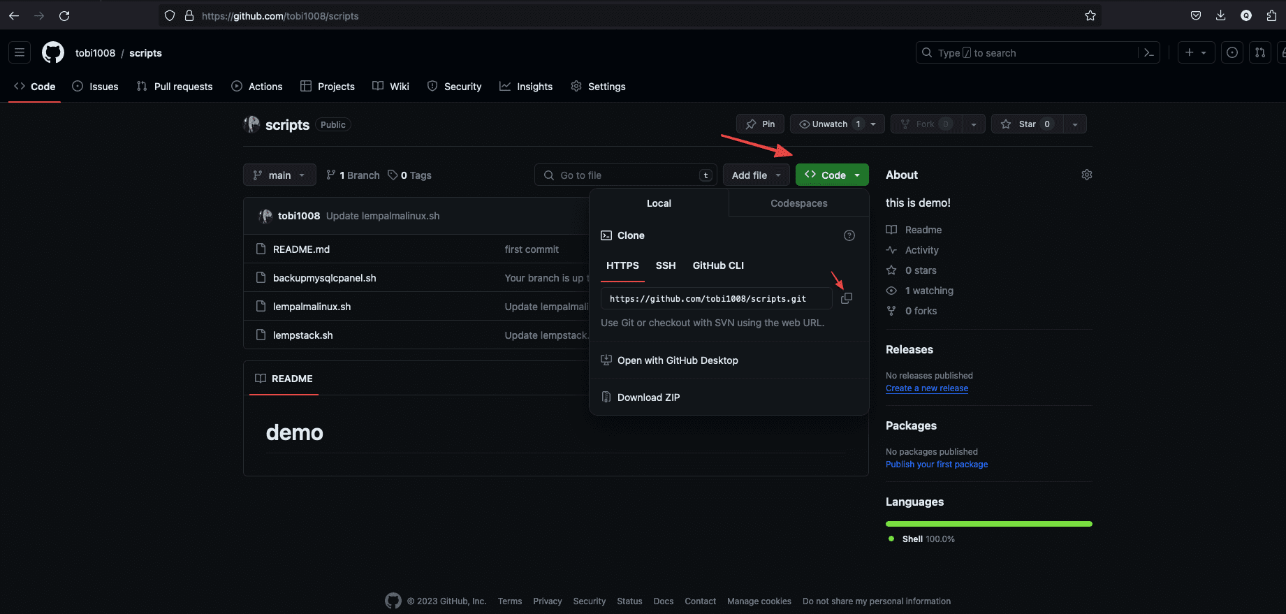 Hướng dẫn kết nối Plesk với Github 2 CleanShot 2023 12 25 at 20.33.23