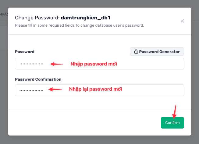 Hướng dẫn tạo Database trên XPVS 12 CleanShot 2024 01 03 at 15.24.19