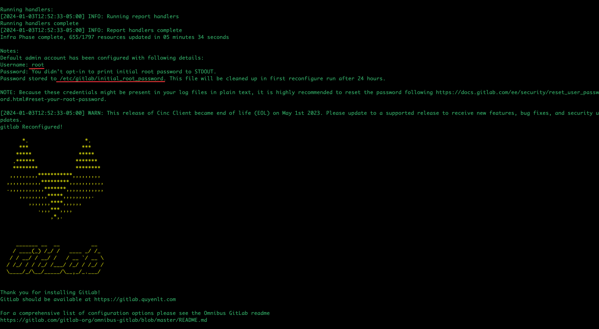Hướng dẫn cài GitLab trên AlmaLinux 2 Hướng dẫn cài GitLab trên AlmaLinux 8.9