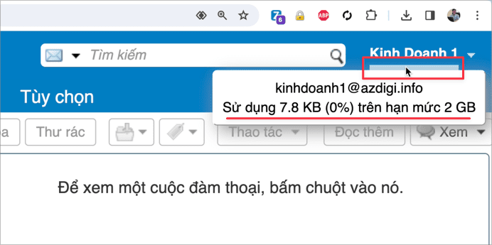 Hướng dẫn giới hạn dung lượng tên miền trên Zimbra 7 CleanShot 2024 01 21 at 11.27.55