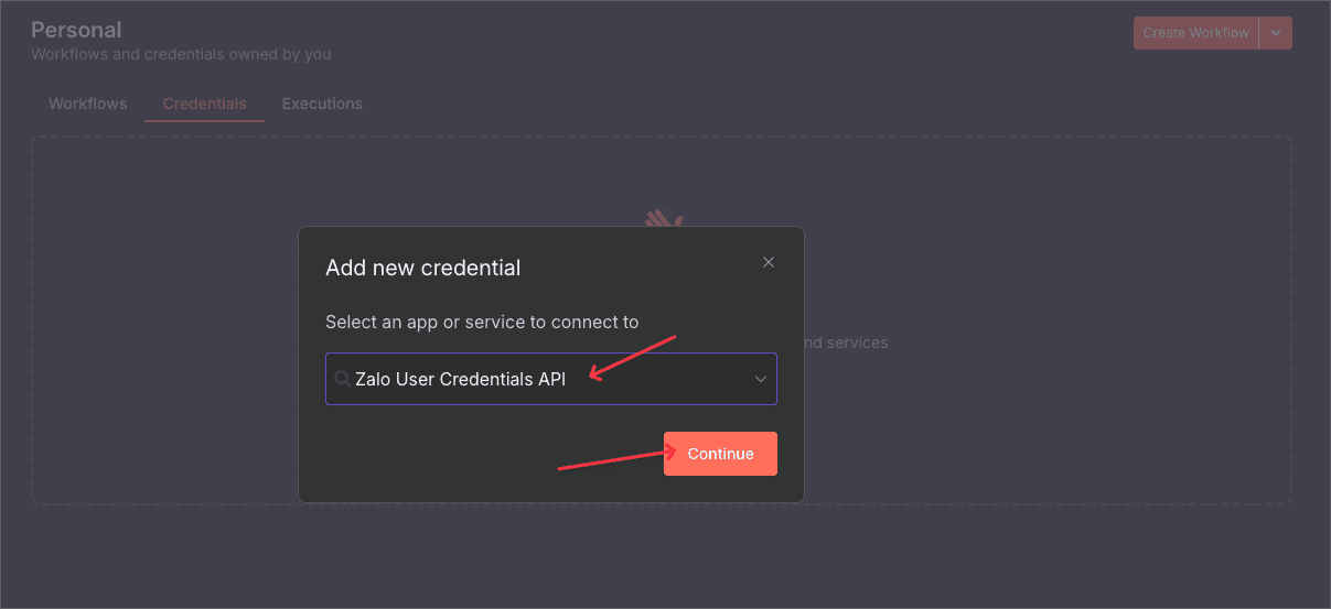 Hướng dẫn cài node zalo trên n8n 11 Hướng dẫn cài node zalo trên n8n