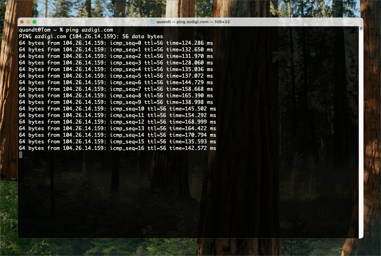 Hướng dẫn sử dụng Ping và Tracert 5 Hướng dẫn sử dụng Ping và Tracert