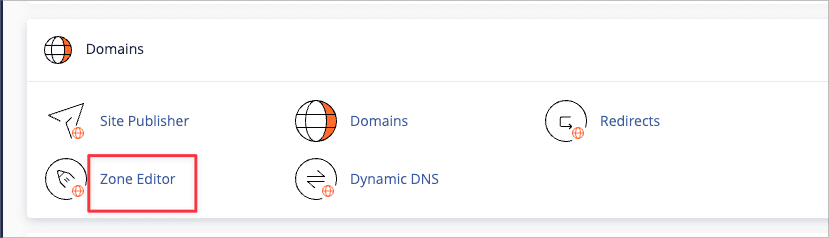 Hướng dẫn sửa DNS với tính năng Zone Editor trong cPanel 2 Hướng dẫn sửa DNS với tính năng Zone Editor trong cPanel