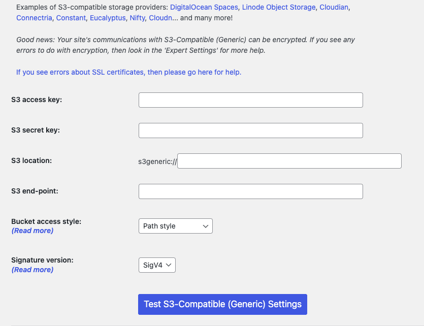 Backup dữ liệu WordPress lên S3 bằng plugin UpdraftPlus 7 Google Chrome 2025 08 05 13.14.25