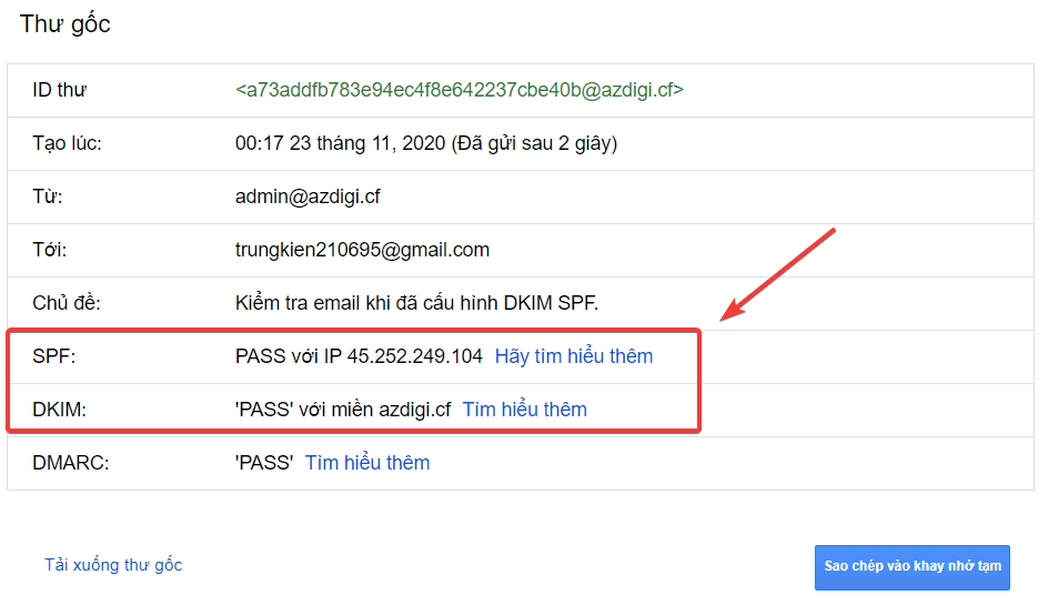 Hướng dẫn cấu hình DKIM SPF DMARC trên Centos Web Panel (CWP) 12 cấu hình DKIM SPF DMARC