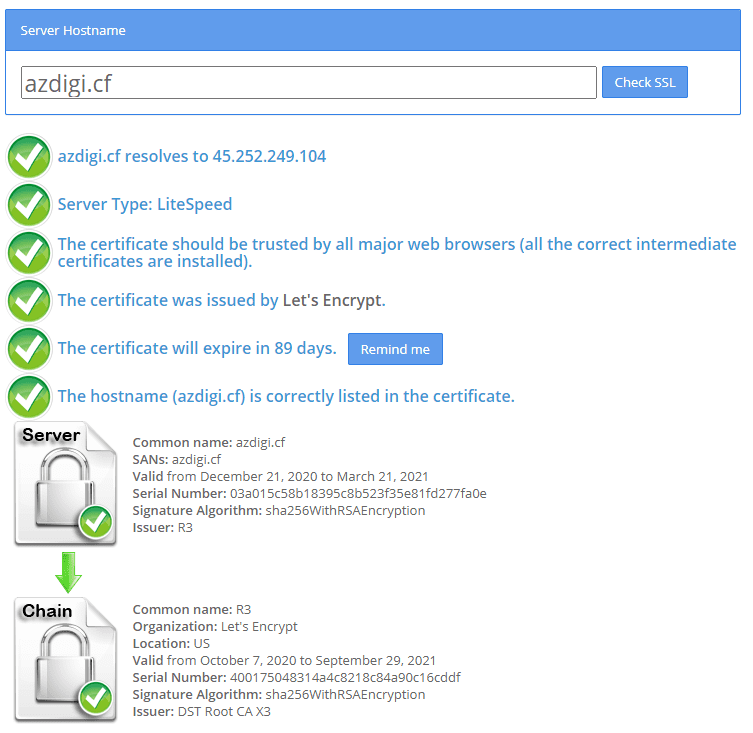 Cài đặt Let’s Encrypt trên OpenLiteSpeed 15 Cài đặt Let's Encrypt trên OpenLiteSpeed