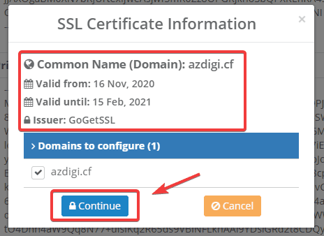 Cài đặt SSL có phí trên Centos Web Panel (CWP) 9 Cài đặt SSL có phí trên Centos Web Panel