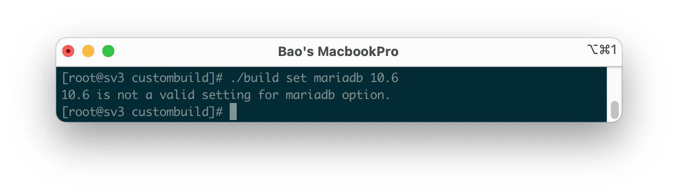 Hướng dẫn chuyển MySQL sang MariaDB trên DirectAdmin 4 chuyển Mysql sang MariaDB trên DirectAdmin