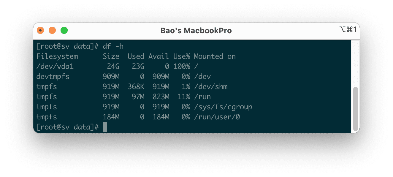 Hướng dẫn xử lý đầy dung lượng do mysql-bin aaPanel 3 mysql-bin aaPanel