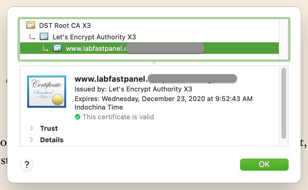 Hướng dẫn cài đặt SSL Let’s Encrypt cho website trên FASTPANEL 15 Screen Shot 2020 09 24 at 11.37.37 AM