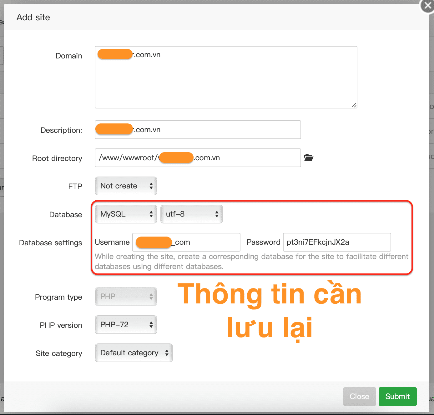 Cài đặt WordPress aaPanel theo cách thủ công 4 Cài đặt WordPress aaPanel - install wordpress to aapanel manual