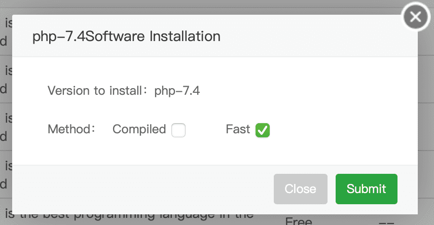 Cài nhiều phiên bản PHP cho aaPanel 5 how to install multiple php aapanel