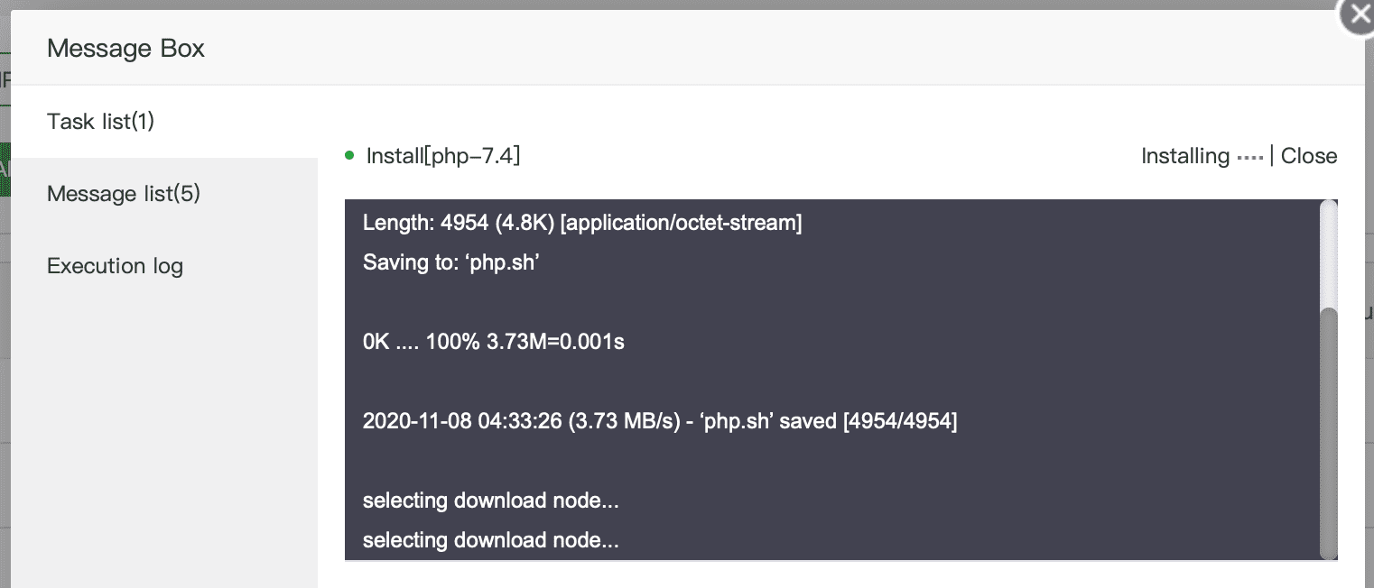 Cài nhiều phiên bản PHP cho aaPanel 7 how to install multiple php aapanel