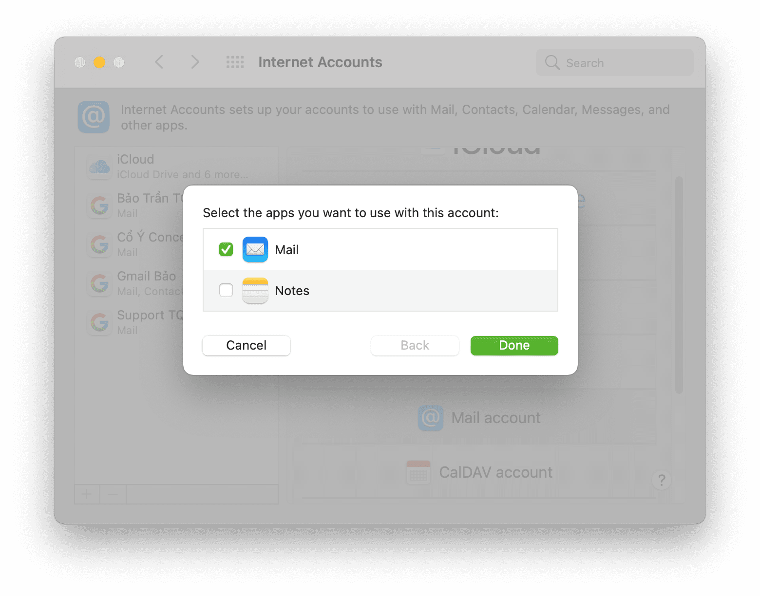 Thêm tài khoản Email vào ứng dụng Mail MacOS 15 Screen Shot 2020 12 10 at 2.47.05 PM