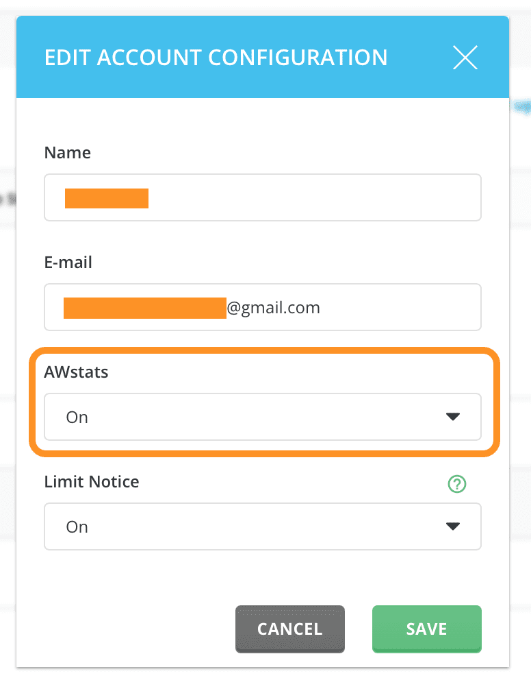 Kích hoạt AWStats trên DirectAdmin 3 Enable Kích hoạt AWStats trên DirectAdmin