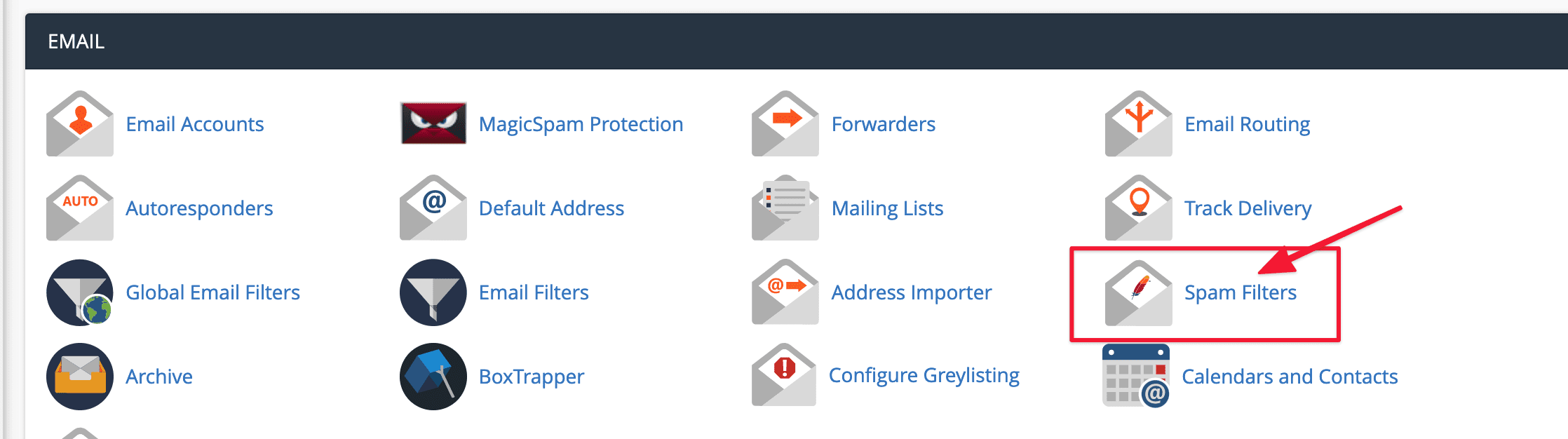 Hướng dẫn sử dụng Spam Filters trong cPanel 5 Screenshot 2020 11 09 at