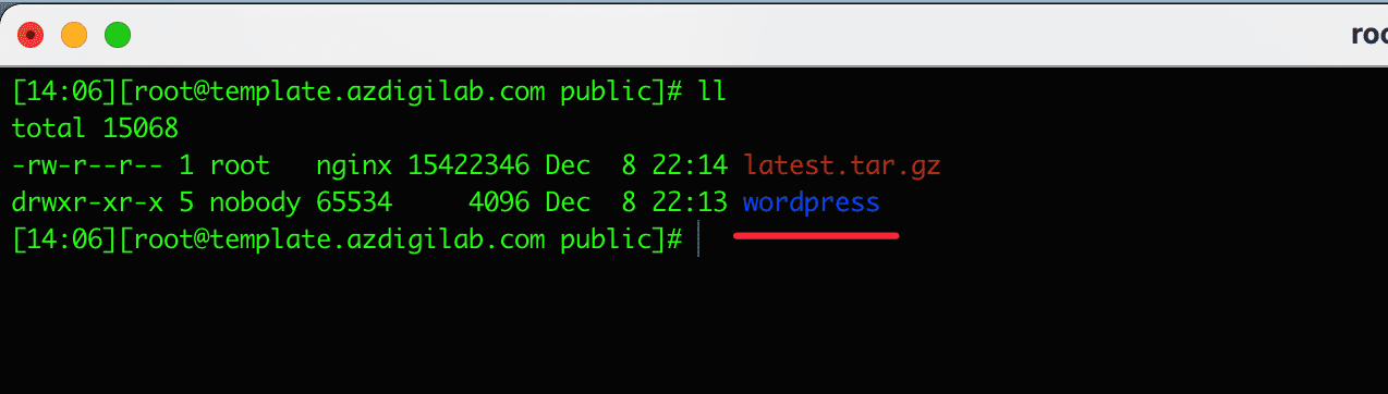 Hướng dẫn cài đặt WordPress lên Centmin Mod 3 cài đặt WordPress lên Centmin Mod