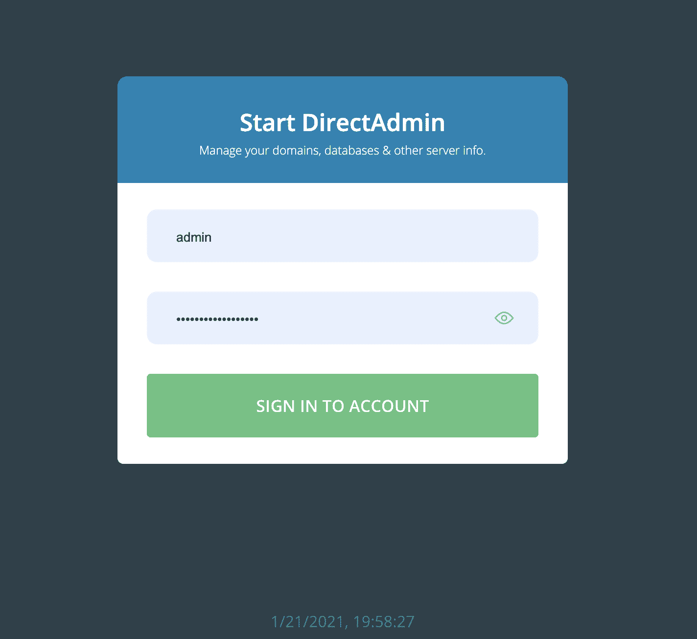 Xử lý lỗi Your IP is blacklisted trên DirectAdmin 4 Your IP is blacklisted
