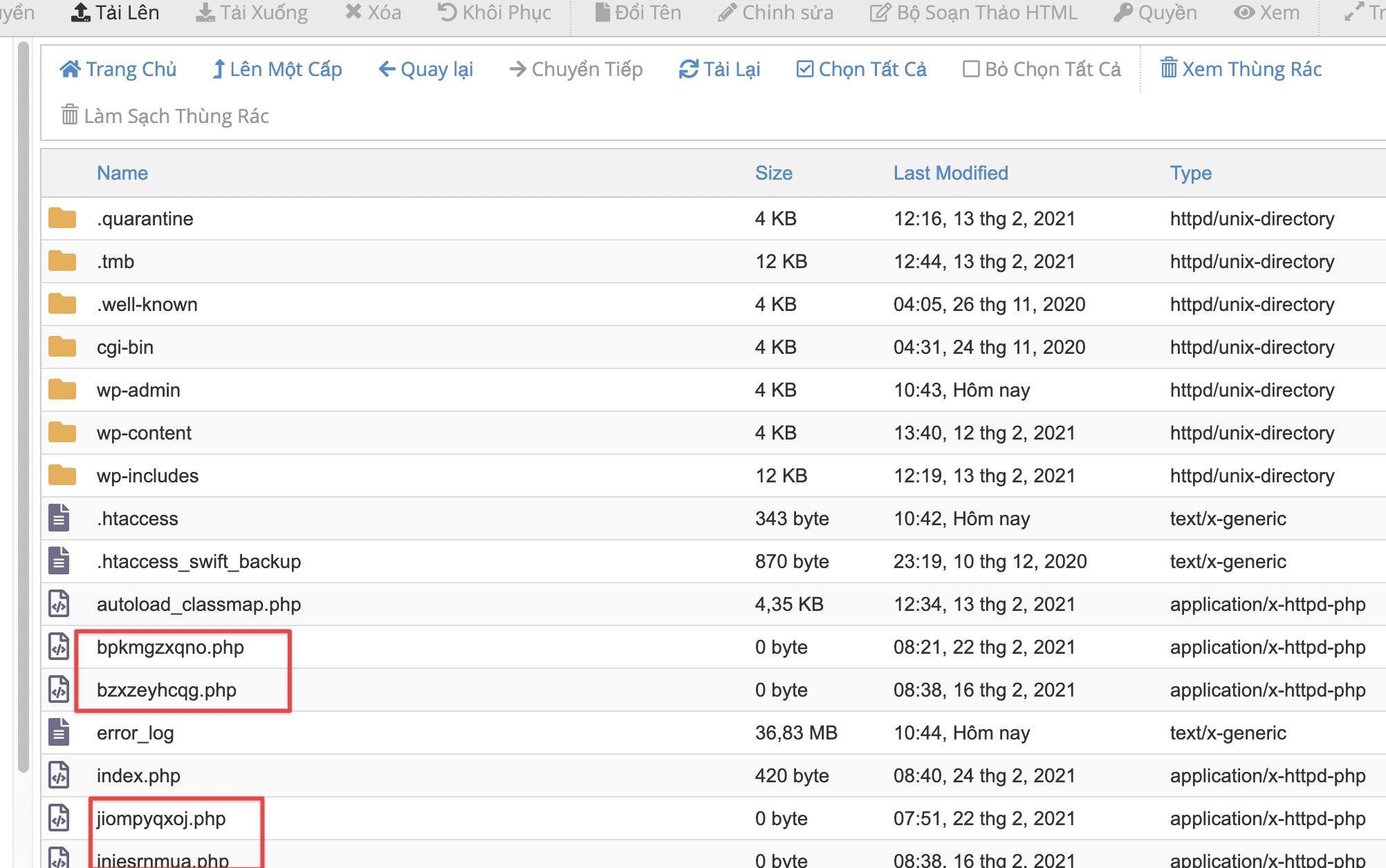 Hướng dẫn xử lý lỗi 403 khi vào admin WordPress (Forbidden) 8 Screenshot 2021 02 27 at