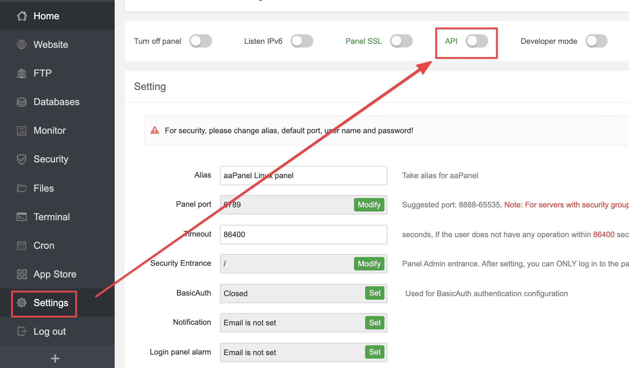 Hướng dẫn Migrate dữ liệu trên AAPANEL 3 Hướng dẫn Migrate dữ liệu trên AAPANEL