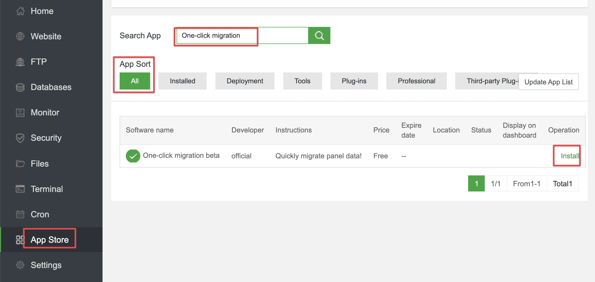 Hướng dẫn Migrate dữ liệu trên AAPANEL 2 Hướng dẫn Migrate dữ liệu trên AAPANEL