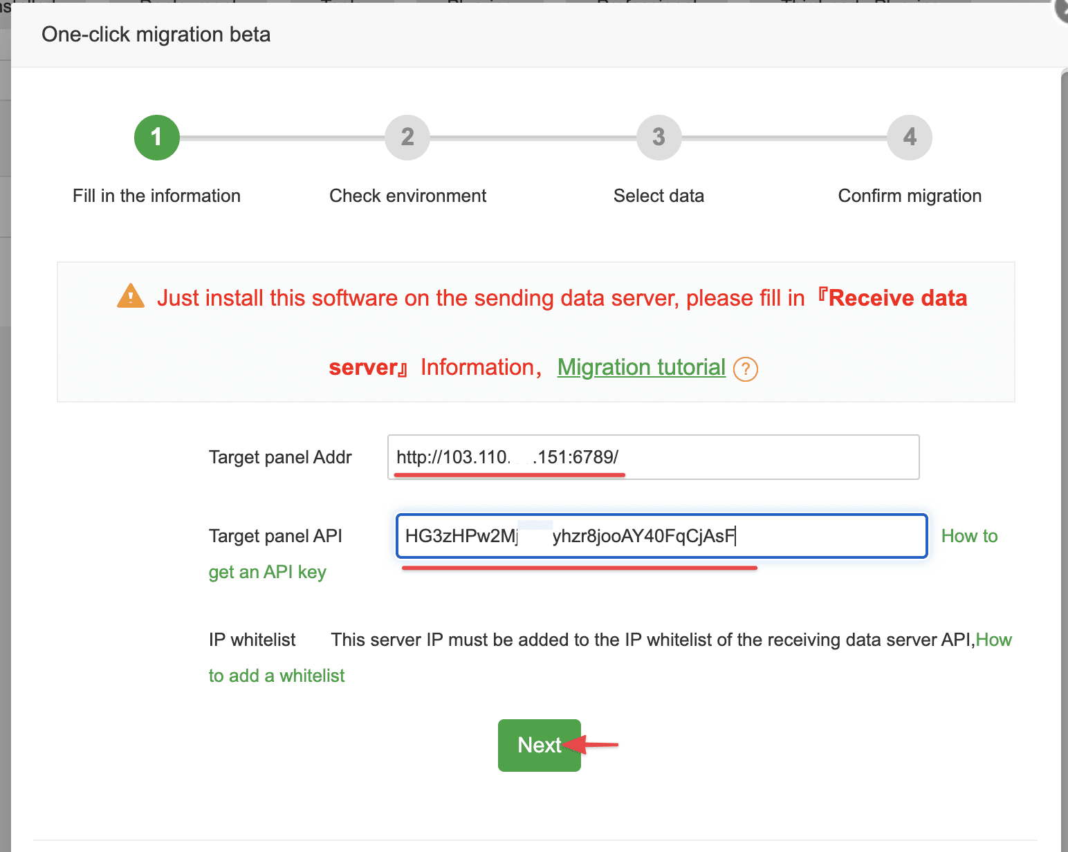 Hướng dẫn Migrate dữ liệu trên AAPANEL 5 Hướng dẫn Migrate dữ liệu trên AAPANEL